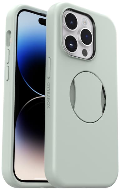 Otterbox OtterGrip Symmetry MagSafe iPhone 14 Pro suojakuori (vihreä)
