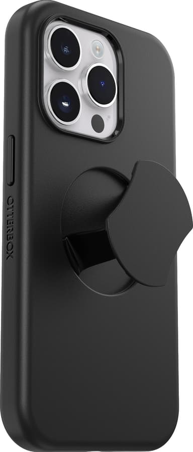 Otterbox OtterGrip Symmetry MagSafe iPhone 14 Pro suojakuori (musta)