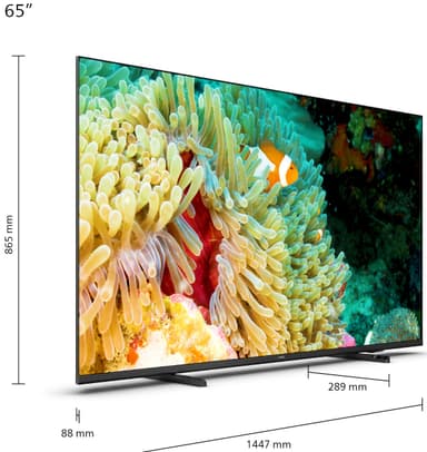 Philips 65” PUS7607 4K LED älytelevisio (2022)