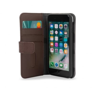 Decoded iPhone 7/8/SE Kotelo Leather Detachable Wallet Brun