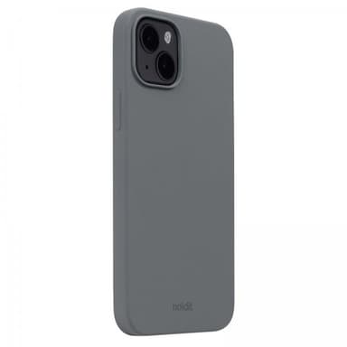 holdit iPhone 14 Plus Kuori Silikoni Space Gray