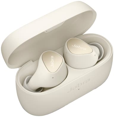 Jabra Elite 4 täysin langattomat in-ear kuulokkeet (vaalea beige)