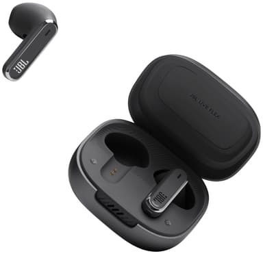 JBL Live Flex täysin langattomat in-ear kuulokkeet (musta)