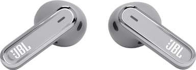 JBL Live Flex täysin langattomat in-ear kuulokkeet (hopea)