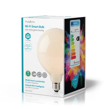 Wi-Fi Smart LED -Lamppu | E27 | 125 mm | 5 W | 500 lm | Valkoinen