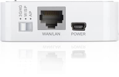 TP-LINK, kannettava langaton 3G-reititin, 802.11n, 150Mbps, USB, RJ45