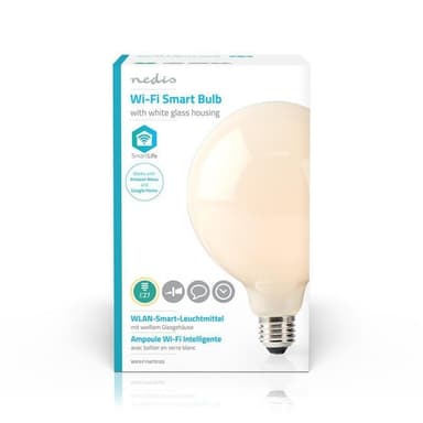Wi-Fi Smart LED -Lamppu | E27 | 125 mm | 5 W | 500 lm | Valkoinen