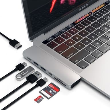 Satechi Type-C Pro Hub Adapter Space Gray