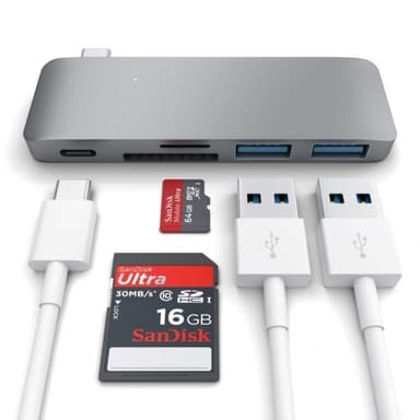 Satechi Type-C Pass-Through USB Hub