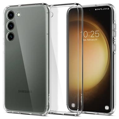 Spigen Ultra Hybrid kuori Samsung Galaxy S23 - Crystal clear