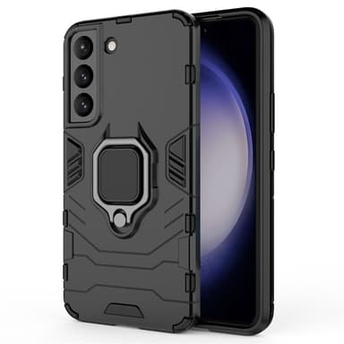 Hybrid Ring Case Samsung Galaxy S23 Plus - Musta