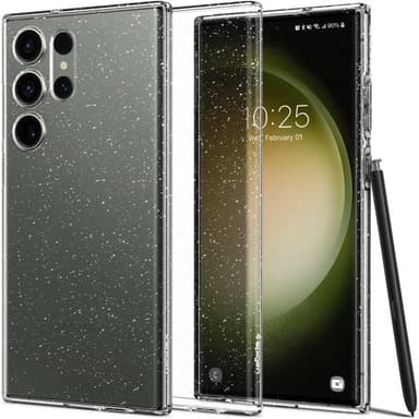Spigen Liquid Crystal kuori Samsung Galaxy S23 Ultra - Crystal Glitter