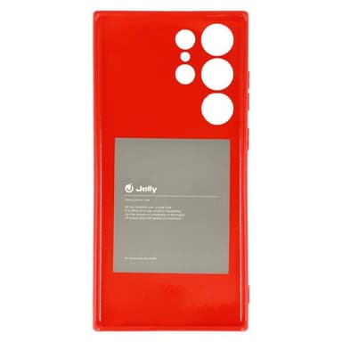 Jelly Case Samsung Galaxy S23 Ultra - Punainen