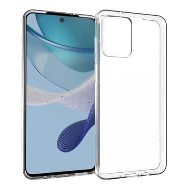 Silikonikotelo läpinäkyvä Motorola Moto G53