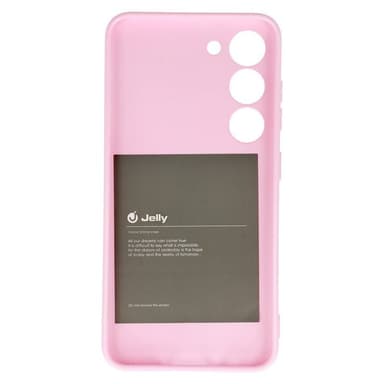 Jelly Case Samsung Galaxy S23 - Vaalea pinkki
