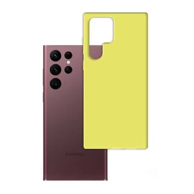 3mk matte case Samsung Galaxy S23 Ultra - Keltainen