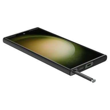 Spigen Core Armor kuori Samsung Galaxy S23 Ultra - Musta