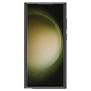 Spigen Core Armor kuori Samsung Galaxy S23 Ultra - Musta