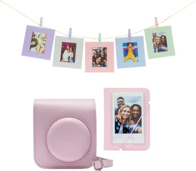 Fujifilm Instax Mini 12 lisävarustepakkaus (vaaleanpunainen)