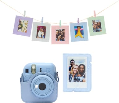 Fujifilm Instax Mini 12 lisävarustepakkaus (sininen)