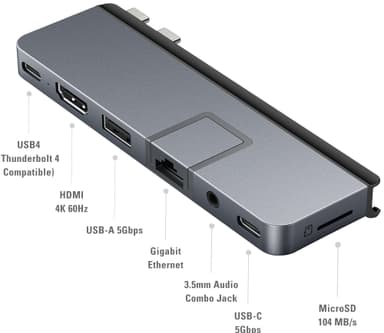 Hyper HyperDrive Duo Pro 7-in-2 USB hubi