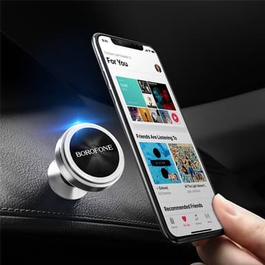 Borofone BH5 Platinum autotelineen kiinnitys