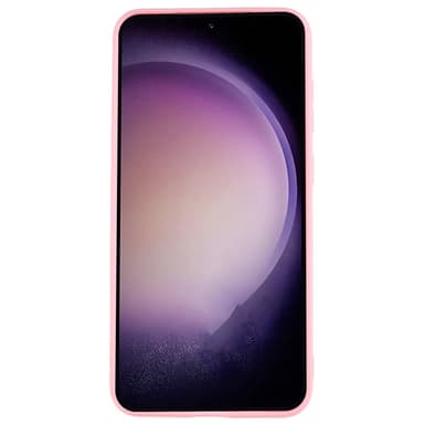 SKALO Samsung S23 Plus Ultraohut TPU-kuori - Pinkki