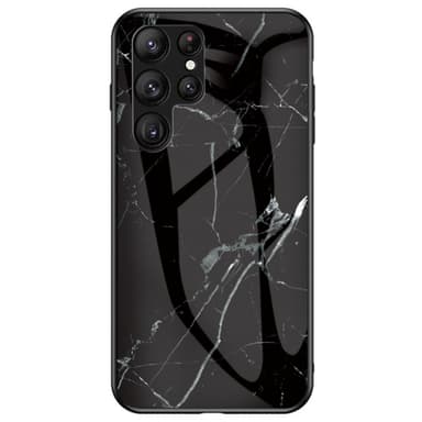 SKALO Samsung S23 Ultra Marmori karkaistu lasi TPU-suojakuori - #1