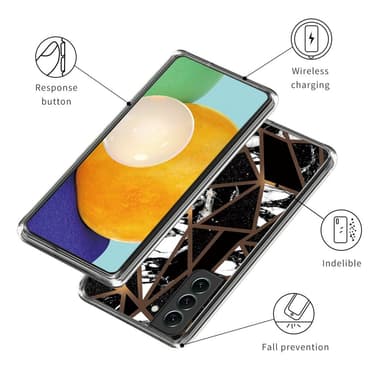 SKALO Samsung S23 Plus Marmori TPU kuori - #2