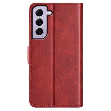 SKALO Samsung S23 Premium Wallet Lompakkokotelo - Punainen