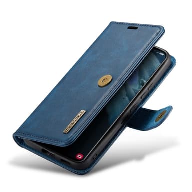 DG MING Samsung S23 2-in-1 magneetti lompakkokotelo - Sininen