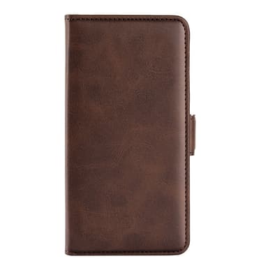 SKALO Samsung S23 Ultra Premium Wallet Lompakkokotelo - Ruskea