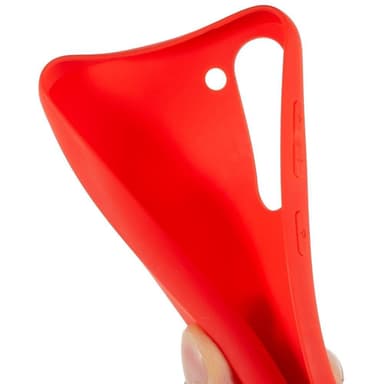 SKALO Samsung S23 Ultraohut TPU-kuori - Punainen