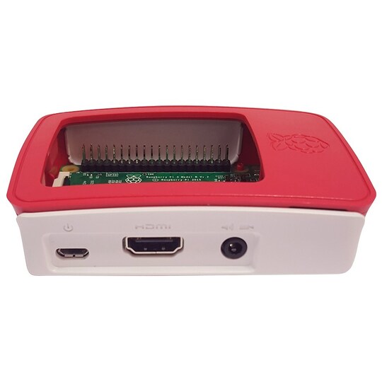 Raspberry Pi 3 alkuperäinen kotelo (valkoinen/punainen)