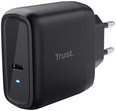 Trust MAXO 65W USB-C laturi musta