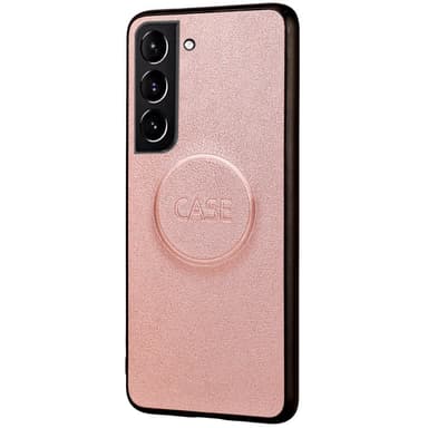 SKALO Samsung S23 Plus DOLIZMA 2 in 1 magneettinen lompakkokotelo - Ruusukulta