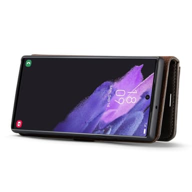 DG MING Samsung S23 Ultra 2-in-1 magneetti lompakkokotelo - Harmaa