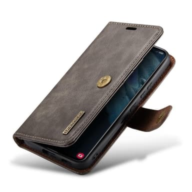 DG MING Samsung S23 Plus 2-in-1 magneetti lompakkokotelo - Harmaa