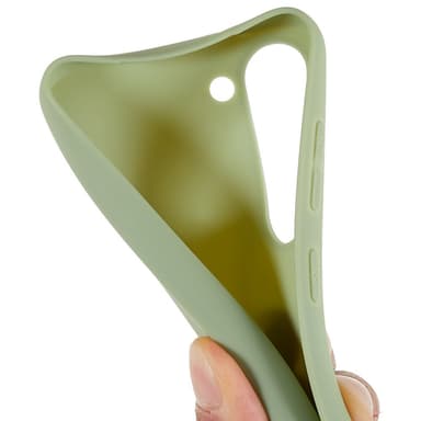 SKALO Samsung S23 Ultraohut TPU-kuori - Vihreä
