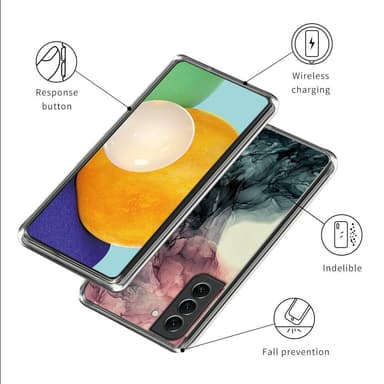 SKALO Samsung S23 Marmori TPU kuori - #1