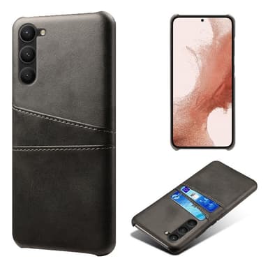 SKALO Samsung S23 PU-nahkainen Korttikotelo - Musta