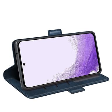 SKALO Samsung S23 Premium Wallet Lompakkokotelo - Sininen
