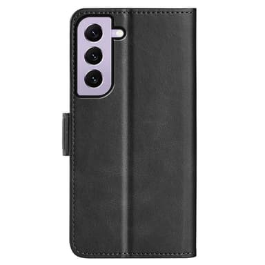 SKALO Samsung S23 Premium Wallet Lompakkokotelo - Musta