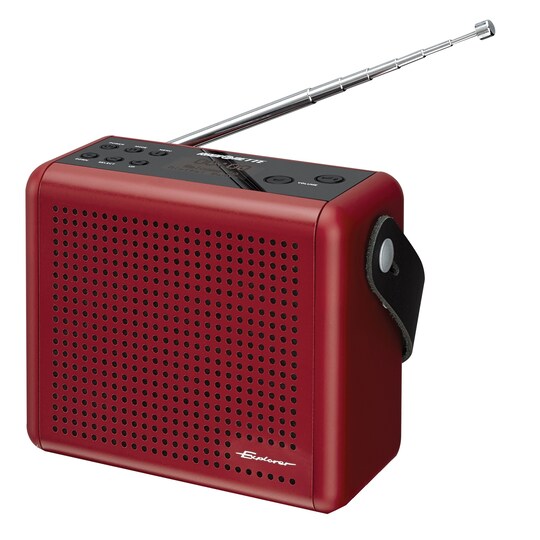 Radionette Explorer radio (punainen)