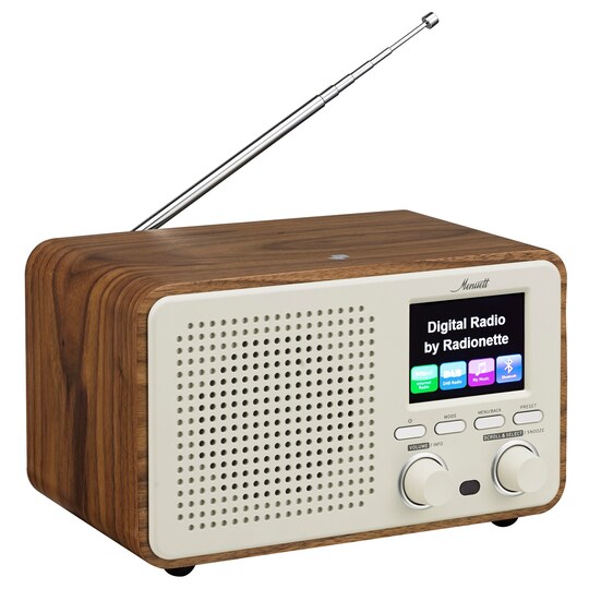 Radionette Menuett Internet / FM radio (puunvärinen)