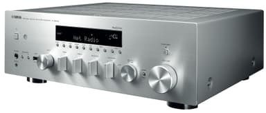 Yamaha 2.1 stereovahvistin R-N803D (hopea)
