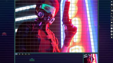 Pixel Puzzles Illustrations & Anime - Jigsaw Pack: Cyberpunk - PC Wind