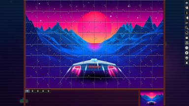 Pixel Puzzles Illustrations & Anime - Jigsaw Pack: Cyberpunk - PC Wind