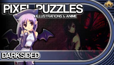 Pixel Puzzles Illustrations & Anime - Jigsaw Pack: Dark Sided - PC Win
