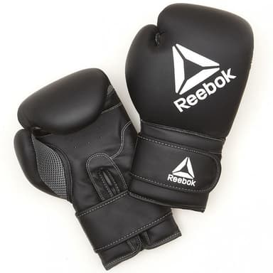 Reebok Retail 16 Oz Boxing Gloves - Black/White, Nyrkkeilyhanskat 16 oz